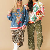 Christmas Stamp Sweatshirt | Queen Of Sparkles X Lexi Jade's