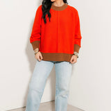 Right This Way Sweater | Red