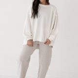 One To Beat Pullover | Ivory