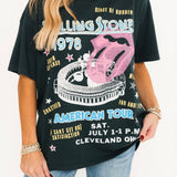 Rolling Stones 1978 American Tour Merch Tee