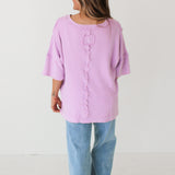 It's A Smile Top | Lilac