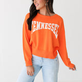 Tennessee Sweater Top | Orange