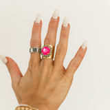 Jacci Ring | Poppy Pink Ultra
