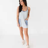 Sporty Mini | Blue Stripe