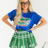 Licensed Florida Gingham Mascot Tee | Queen Of Sparkles