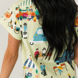 Mint Green Farmers Market Tee | Queen Of Sparkles