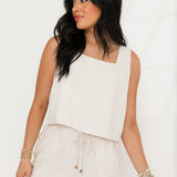 Little Things Linen Top