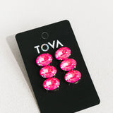 Hazel Earrings | AG Ultra Fuchsia