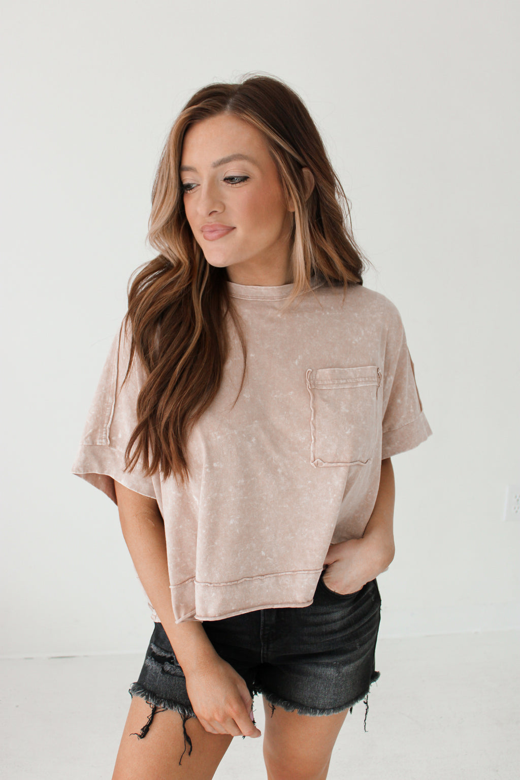 KEEP IT CASUAL TOP | TAUPE