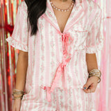 Floral Pajamas | Pink