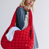 Quilted Carryall | Winterberry