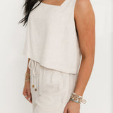 Little Things Linen Top