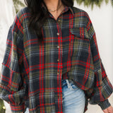 Wildwood Oversized Flannel Shirt | Ash