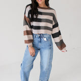 Crazy About You Stripe Sweater