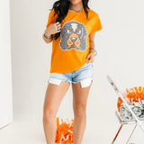 Licensed Tennessee Gingham Mascot Tee | Queen Of Sparkles