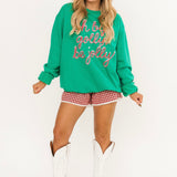 Oh By Golly, Be Jolly Crewneck