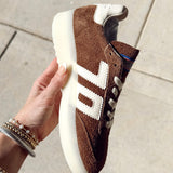 Boston LS Sneakers | Brown Milk
