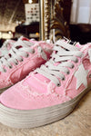 PAULINA SNEAKERS | PINK CANVAS