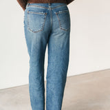 Sienna High Rise Straight Leg Jeans | Wise