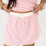 The Amalfi Skort | Pink