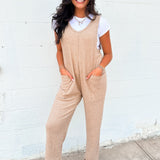 Best Days Jumpsuit | Taupe