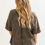 Stitched Star Tee | Cheetah
