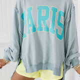 Graphic Camden Sweatshirt | Stone Paris