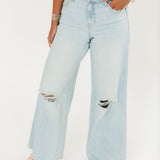 Nori Wide Leg Jeans | Light