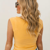 So Soft Seamless Modal Tee | Golden Sunset