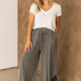 Willow Striped Pants | Coffee