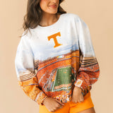 Licensed Tennessee Stadium Graphic Scene Sweatshirt | Queen Of Sparkles