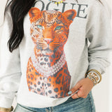 Vogue Tiger Crewneck
