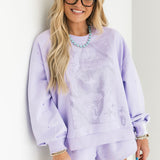 Lavender Tonal QOS Card Short | Queen Of Sparkles