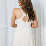 Tennis Romper Dress | Pearl