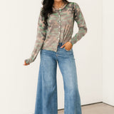 Wait A Minute Wide Leg Jeans | Dark