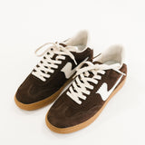 Notice Sneakers | Dark Brown Suede