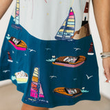Multi Firework Over Boats Tank Dress | Queen Of Sparkles