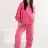 Slow It Down Pullover | Cashmere Rose