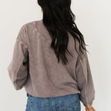 Mixed Textures Crewneck | Mocha