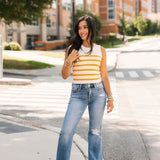 SEC Ya Later Tank | Orange Stripe
