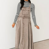 Overall Dress | Sage Grey