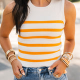 SEC Ya Later Tank | Orange Stripe