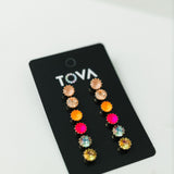 Mini Lilibet Earrings | Watermelon Rainbow