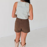 Top Notch Shorts | Brown