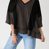 Gentle Way Top | Charcoal