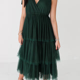 New Beginnings Midi Dress | Evergreen