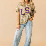 Licensed LSU Camo Tee | Queen Of Sparkles