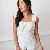 Fun And Flirty Romper | Oatmeal