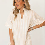 Cambria Midi Dress | Oatmeal