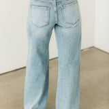 Lena Low Rise Wide Leg Jeans | Light